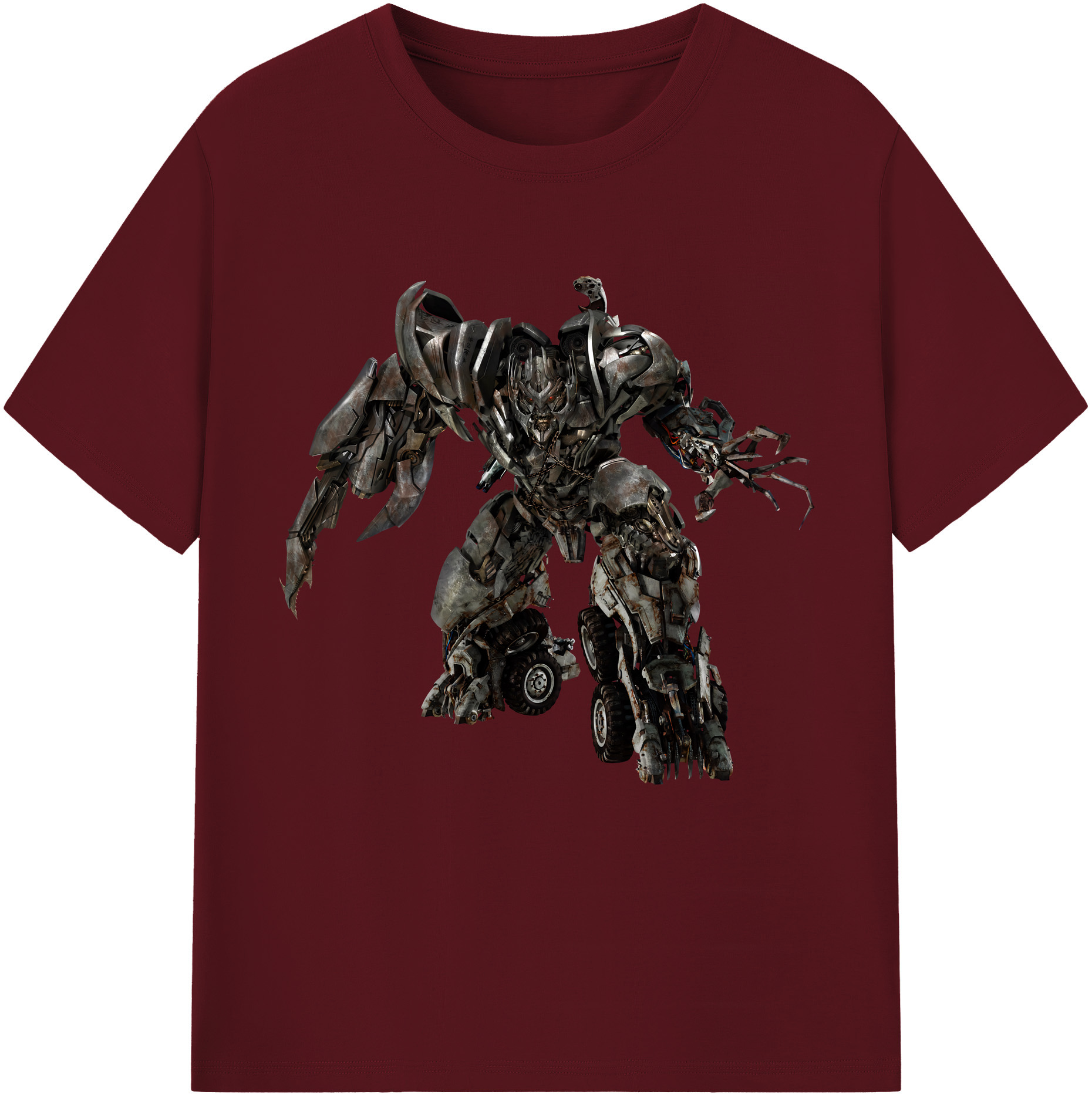 （画像用） Transformers トランスフォーマー 綿100％半袖Tシャツ（フロントプリント）
